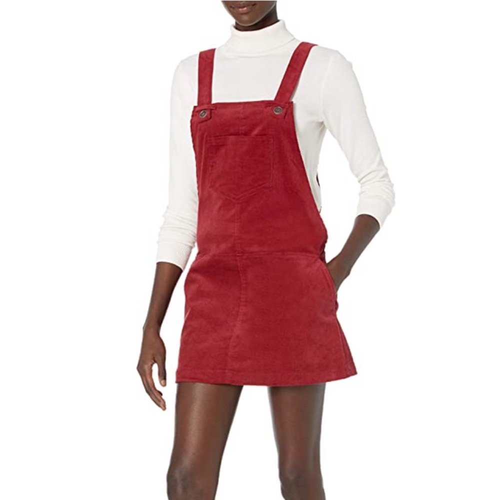 Lucca Couture Corduroy Overall Dress